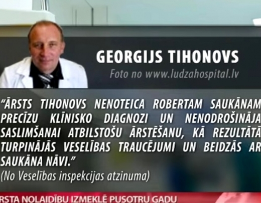 Vai Dieva sods? Mīklainā nāvē miris ārsts Tihonovs, kurš ar insultu no slimnīcas 'izmeta' latviešu dzejnieci