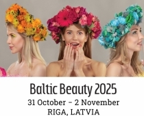 Izstāde Baltic Beauty 2025 oktobra beigās aicina uz skaistuma meku Ķīpsalā!